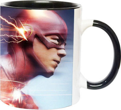 ARTBUG The Flash - 2920 - BLK Ceramic Coffee Mug(350 ml)