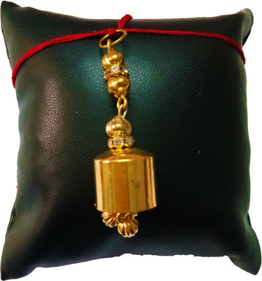 Dms Retail Lumba LumbaRakhisc08 NA Rakhi  Set(1 Lumba Rakhi With Roli Chawal)