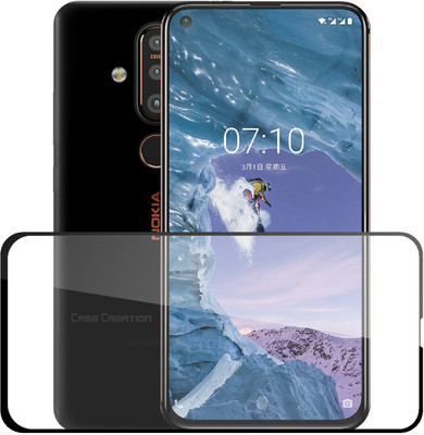 CASE CREATION Edge To Edge Tempered Glass for Nokia 6.2(Pack of 1)
