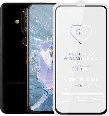 CASE CREATION Edge To Edge Tempered Glass for Nokia 6.2 2019(Pack of 1)
