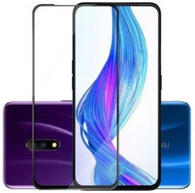 GLOBALCASE Edge To Edge Tempered Glass for OPPO F11 Pro, OPPO K3, Realme X(Pack of 1)