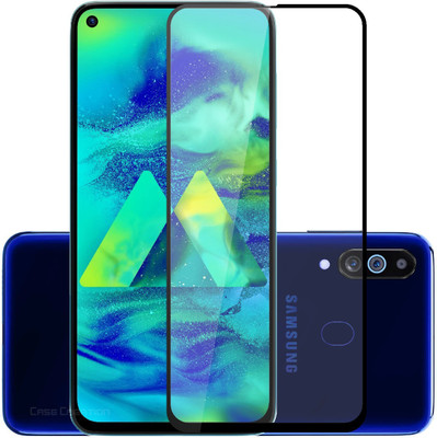 CASE CREATION Edge To Edge Tempered Glass for Samsung Galaxy M40(Pack of 1)