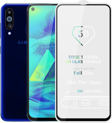 CASE CREATION Edge To Edge Tempered Glass for New Samsung Galaxy M40(Pack of 1)