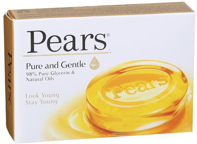 Pears Pure & Gentle Soap 50 g (Pack Of 4)(4 x 50 g)