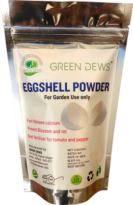 Green Dews EGGSHELL POWDER (FASTER THAN BONE MEAL) Fertilizer(5 kg, Powder)
