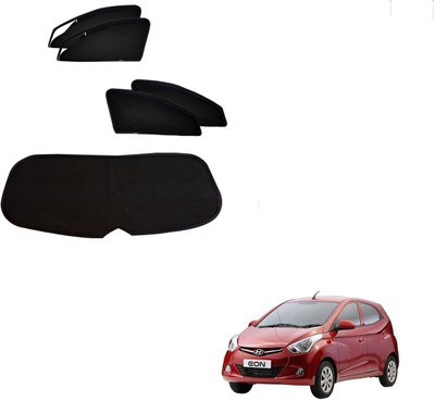 KOZDIKO Side Window, Rear Window Sun Shade For Hyundai Eon(Black)