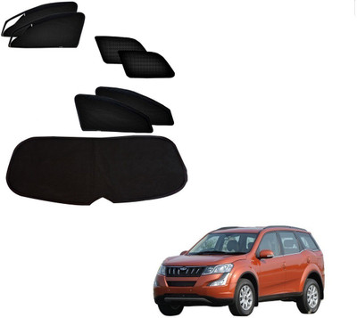 AuTO ADDiCT Side Window, Rear Window Sun Shade For Mahindra XUV 500(Black)