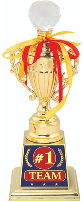 AARK INDIA Best Team Performance 1St Place Corporate Gift:Trophy: Award (PC00945) Trophy(10.5 Inch)