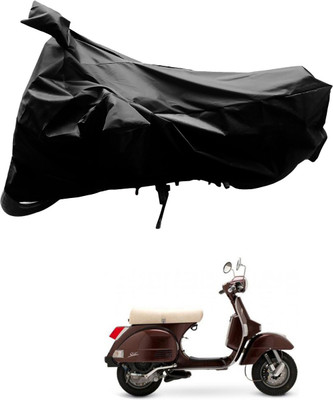 Moto Racer Waterproof Two Wheeler Cover for TVS(Star Euro, Black)