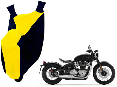 Auto Kite Two Wheeler Cover for Triumph(Bobber 350, Yellow, Blue)