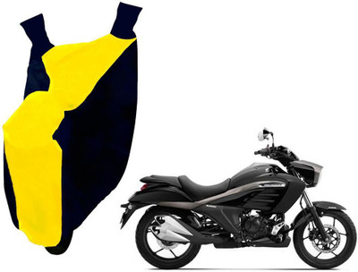 Auto Kite Two Wheeler Cover for Suzuki(GSX, Yellow, Blue)