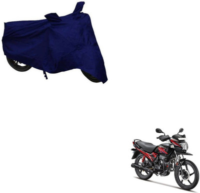 AuTO ADDiCT Two Wheeler Cover for Hero(Passion Pro TR, Blue)