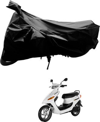 dhcreation Two Wheeler Cover for Indus(Yo, Black)