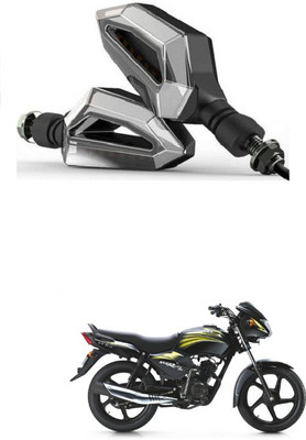 PRTEK Front, Side LED Indicator Light for TVS Star City(Blue, Yellow)