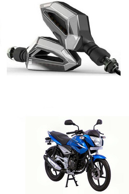 PRTEK Front, Side LED Indicator Light for Bajaj(Blue, Yellow)