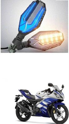 PRTEK Front, Side LED Indicator Light for Yamaha YZF(Blue, Yellow)