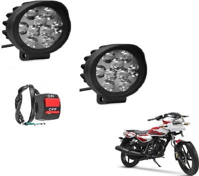 MOCKHE VLB-MI9LD2P-171 Phoenix 125 Headlight Motorbike LED for TVS (12 V, 27 W)(Phoenix, Pack of 2)