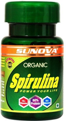 sanat products ltd. Organic Spirulina Capsule(500 mg)