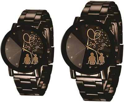 just like cc-168 New Style Lovers Analog Black Dial Couple Watch lovers couple watches Analog Watch - For Girls