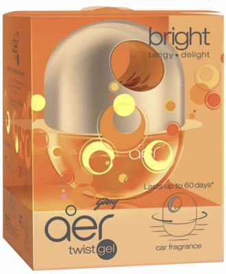 Godrej Aer Twist Tangy Car Perfume Diffuser Aer Twist(45 g)