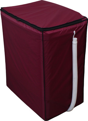 LITHARA Semi-Automatic Washing Machine  Cover(Width: 80.01 cm, Maroon)