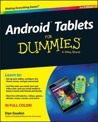Android Tablets for Dummies, 3rd Edition(English, Paperback, Gookin Dan)