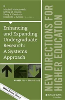 Enhancing and Expanding Undergraduate Research: A Systems Approach(English, Electronic book text, unknown)