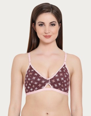 Clovia Cotton Non-Padded Non-Wired Multiway Bra Women Full Coverage Non Padded Bra(Maroon)