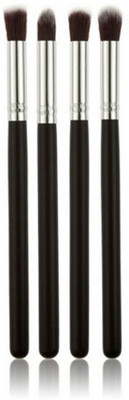 Power Up Eyeshadow Blending Pencil Brush, Set Of 4, Black(Pack of 4)