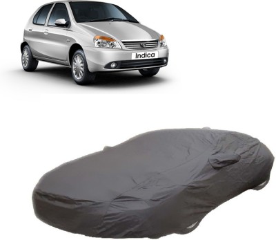 ANLOPE Car Cover For Tata Indica eV2 (With Mirror Pockets)(Grey)