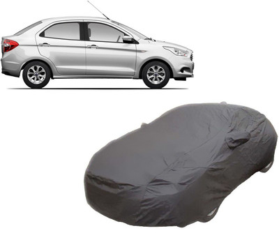 ANLOPE Car Cover For Ford Figo Aspire (With Mirror Pockets)(Grey)