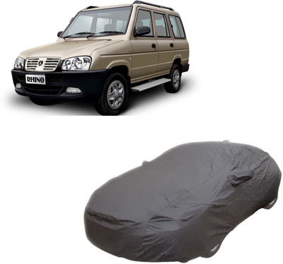 COVERPLANET Car Cover For Toyota Qualis (With Mirror Pockets)(Grey)