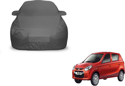 Amanzo Car Cover For Maruti Suzuki Alto 800 (With Mirror Pockets)(Grey)