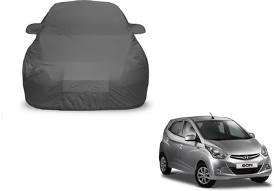 Amanzo Car Cover For Hyundai Eon (With Mirror Pockets)(Grey)