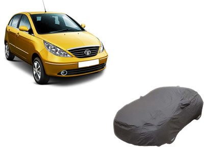 ANLOPE Car Cover For Tata Indica V2 (With Mirror Pockets)(Grey)