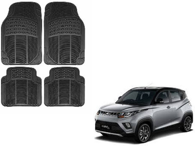 Auto Oprema Rubber Standard Mat For  Mahindra TUV 100(Black)