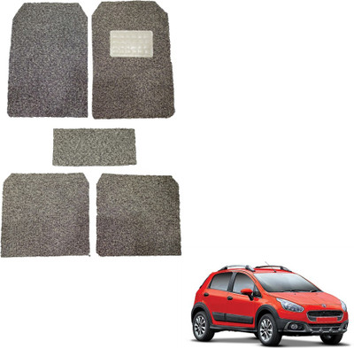 Oshotto Rubber, Plastic Standard Mat For  Fiat Avventura(Beige)