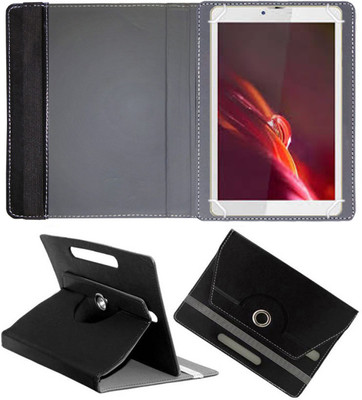Fastway Book Cover for Swipe Slate 8 inch Tablet(Black, Cases with Holder)