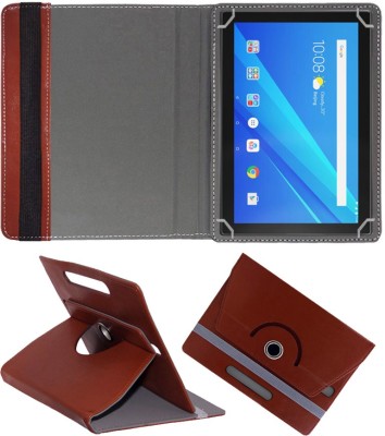 Fastway Flip Cover for Lenovo Tab 4 10.1 inch(Brown, Cases with Holder)