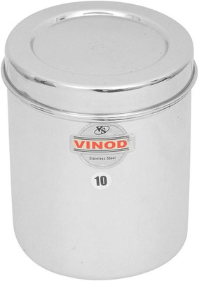 VINOD Steel Grocery Container  - 1.5 L(Silver)