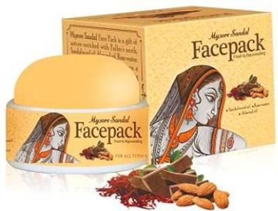 MYSORE SANDAL Whitening and Rejuvenating Face Pack for All Skin Types, 75 g  (75 g)