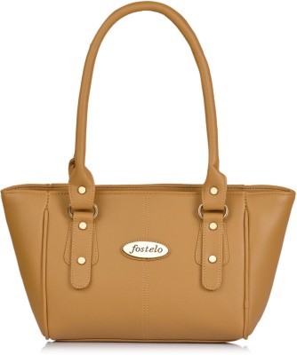 FOSTELO Women Beige Shoulder Bag