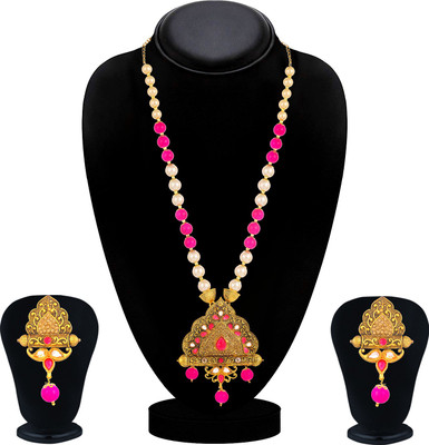 Sukkhi Alloy Gold-plated Multicolor Jewellery Set(Pack of 1)