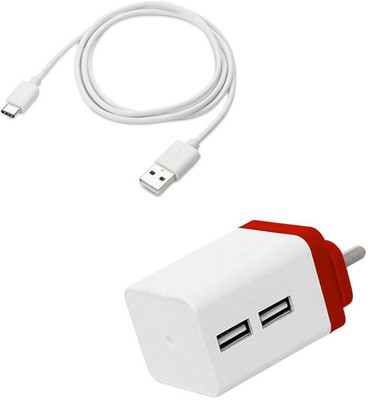 DAKRON Wall Charger Accessory Combo for Google Pixel 3A(White)