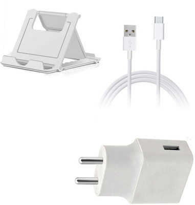 DAKRON Wall Charger Accessory Combo for Meizu 16(White)