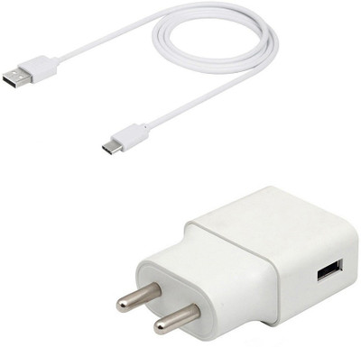 SARVIN Wall Charger Accessory Combo for Samsung Galaxy A50(White)