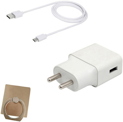 DAKRON Wall Charger Accessory Combo for OPPO R17(Multicolor)