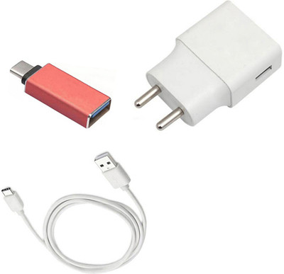 DAKRON Wall Charger Accessory Combo for OnePlus 7(Multicolor)