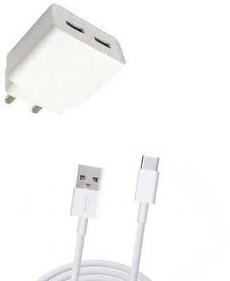 DAKRON Wall Charger Accessory Combo for Samsung Galaxy S10e(White)