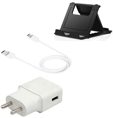 DAKRON Wall Charger Accessory Combo for Huawei P30 Lite(Multicolor)